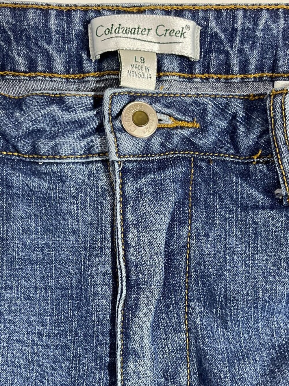 Coldwater Creek Sz L8 Long Jeans Womens Denim Tall - Picture 6 of 14